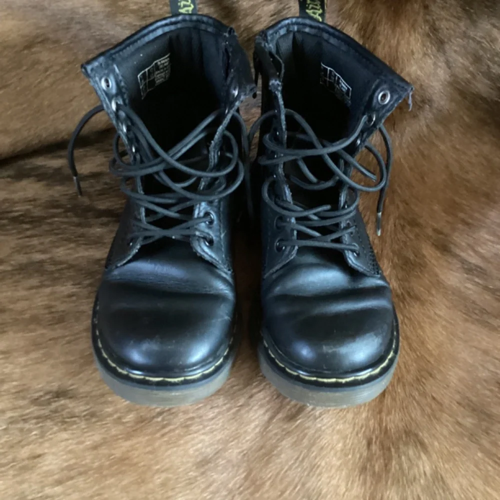 Doc Martens Delaney Black Leather Boots